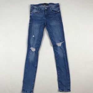 Distressed Skinny Jeans